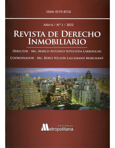 REVISTA DE DERECHO INMOBILIARIO - AÑO 6 - 2022