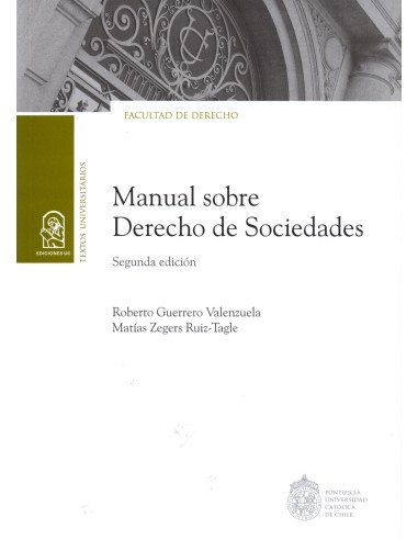 MANUAL SOBRE DERECHO DE SOCIEDADES