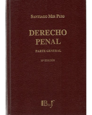 DERECHO PENAL - PARTE GENERAL