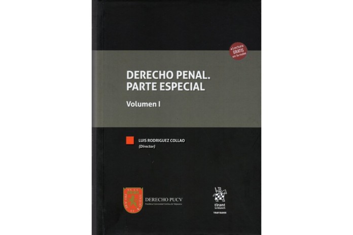 DERECHO PENAL - PARTE ESPECIAL - VOLÚMENES I Y II