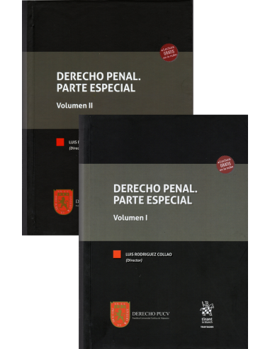 DERECHO PENAL - PARTE ESPECIAL - VOLÚMENES I Y II