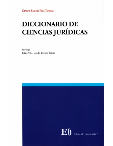 DICCIONARIO DE CIENCIAS JURÍDICAS