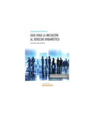 GUÍA PARA LA INICIACIÓN AL DERECHO URBANÍSTICO