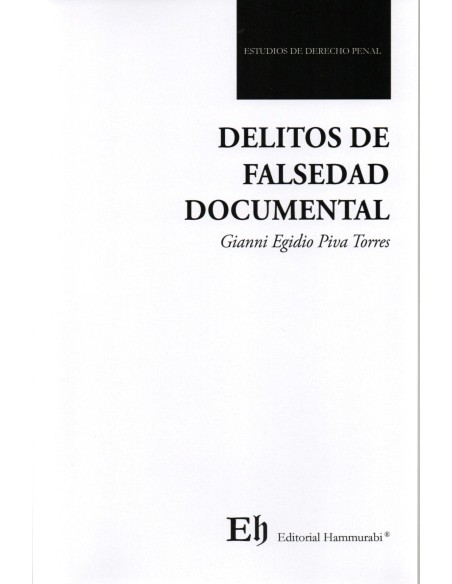 DELITOS DE FALSEDAD DOCUMENTAL