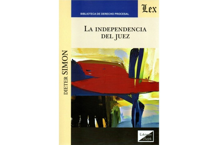 LA INDEPENDENCIA DEL JUEZ