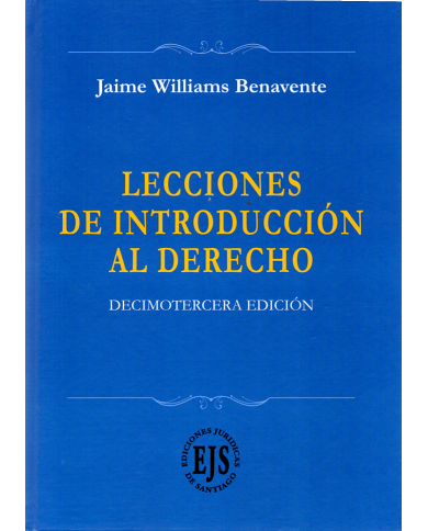 LECCIONES DE INTRODUCCIÓN AL DERECHO