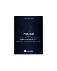 PRECARIO - ASPECTOS CIVILES Y PROCESALES. PROCEDIMIENTO MONITORIO DE LA LEY N°21.461 "DEVUÉLVEME MI CASA"