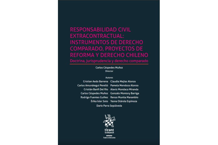 RESPONSABILIDAD CIVIL EXTRACONTRACTUAL: INSTRUMENTOS DE DERECHO COMPARADO, PROYECTOS DE REFORMA Y DERECHO CHILENO