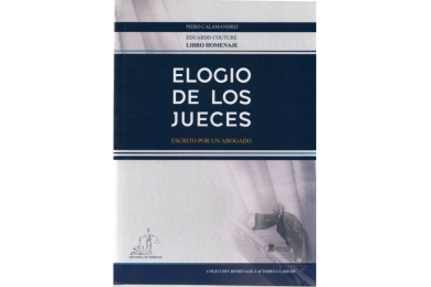 ELOGIO DE LOS JUECES - ESCRITO POR UN ABOGADO