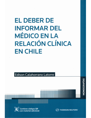 EL DEBER DE INFORMAR DEL MÉDICO EN LA RELACIÓN CLÍNICA EN CHILE