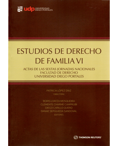 ESTUDIOS DE DERECHO DE FAMILIA VI - ACTAS DE LAS SEXTAS JORNADAS DE DERECHO DE FAMILIA