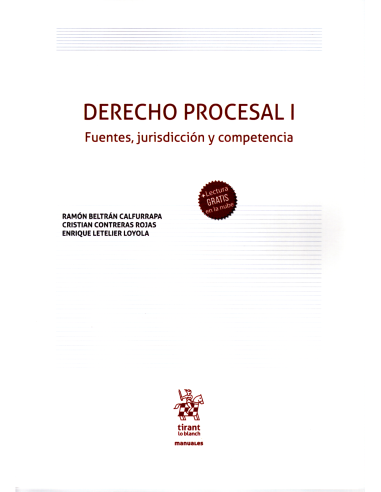 DERECHO PROCESAL I - FUENTES, JURISDICCIÓN Y COMPETENCIA