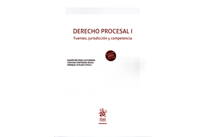 DERECHO PROCESAL I - FUENTES, JURISDICCIÓN Y COMPETENCIA
