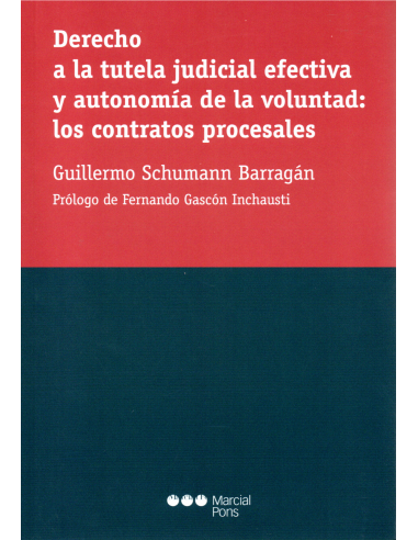 DERECHO A LA TUTELA JUDICIAL EFECTIVA Y AUTONOMÍA DE LA VOLUNTAD: LOS CONTRATOS PROCESALES