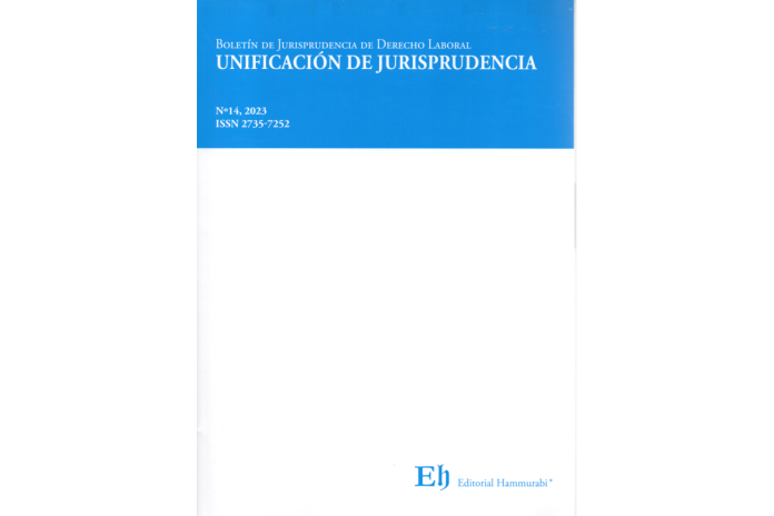 BOLETÍN DE JURISPRUDENCIA DE DERECHO LABORAL Nº14 - UNIFICACIÓN DE JURISPRUDENCIA
