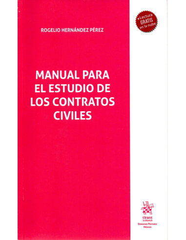 MANUAL PARA EL ESTUDIO DE LOS CONTRATOS CIVILES