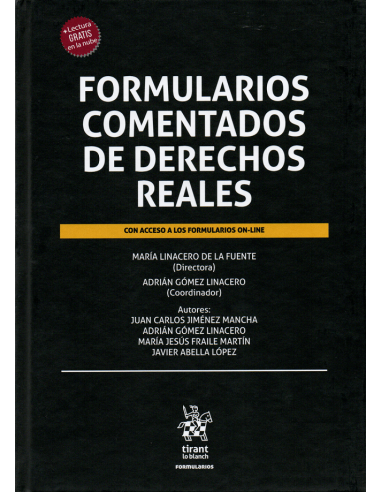 FORMULARIOS COMENTADOS DE DERECHOS REALES
