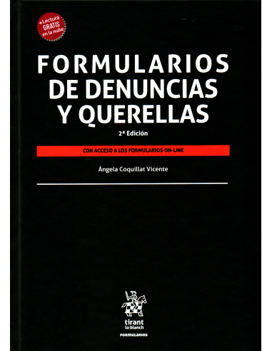 FORMULARIOS DE DENUNCIAS Y QUERELLAS