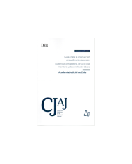 GUÍAS PARA LA CONDUCCIÓN DE AUDIENCIAS LABORALES - AUDIENCIAS PREPARATORIA, DE JUICIO ORAL, MONITORIA Y DE CONCILIACIÓN LABORAL