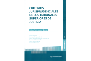 CRITERIOS JURISPRUDENCIALES DE LOS TRIBUNALES SUPERIORES DE JUSTICIA - VOL I