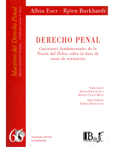 (66) DERECHO PENAL - CUESTIONES FUNDAMENTALES DE LA TEORÍA DEL DELITO SOBRE LA BASE DE CASOS DE SENTENCIAS