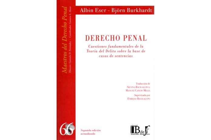 (66) DERECHO PENAL - CUESTIONES FUNDAMENTALES DE LA TEORÍA DEL DELITO SOBRE LA BASE DE CASOS DE SENTENCIAS