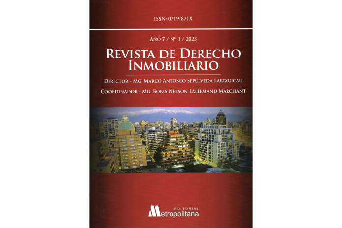 REVISTA DE DERECHO INMOBILIARIO - AÑO 7 - 2023