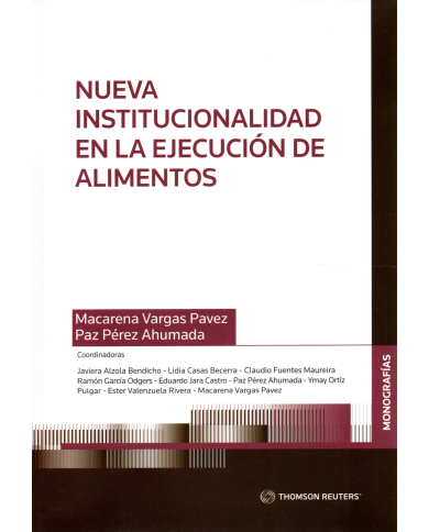 NUEVA INSTITUCIONALIDAD EN LA EJECUCIÓN DE ALIMENTOS