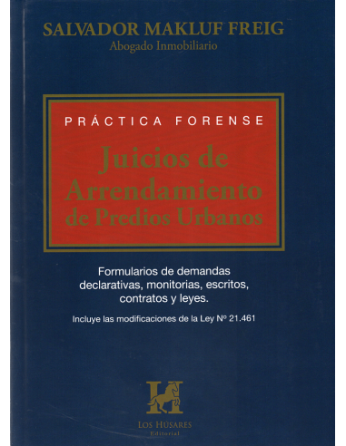 JUICIOS DE ARRENDAMIENTO DE PREDIOS URBANOS - PRÁCTICA FORENSE