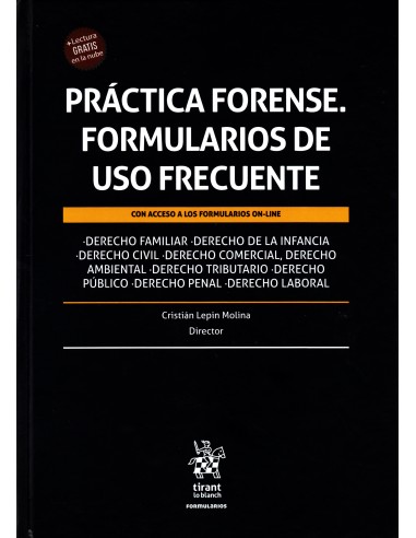 PRÁCTICA FORENSE - FORMULARIOS DE USO FRECUENTE