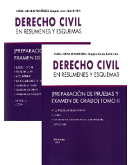 DERECHO CIVIL EN RESÚMENES Y ESQUEMAS - PREPARACIÓN DE PRUEBAS Y EXAMEN DE GRADO