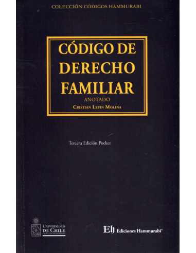 CÓDIGO DE DERECHO FAMILIAR ANOTADO (Pocket)