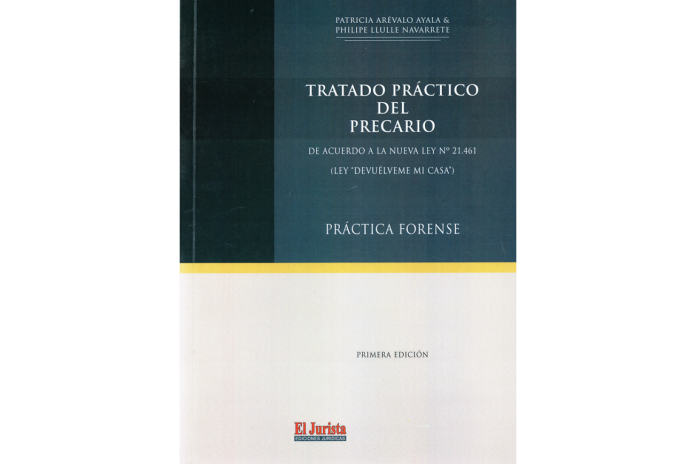 TRATADO PRÁCTICO DEL PRECARIO - DE ACUERDO A LA NUEVA LEY N° 21.461 (LEY "DEVUÉLVEME MI CASA")