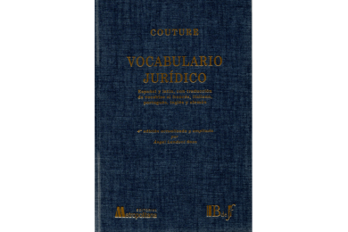 VOCABULARIO JURÍDICO