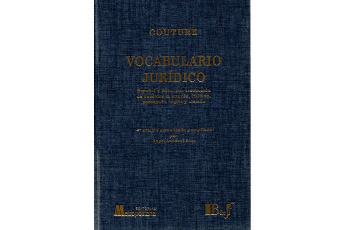 VOCABULARIO JURÍDICO