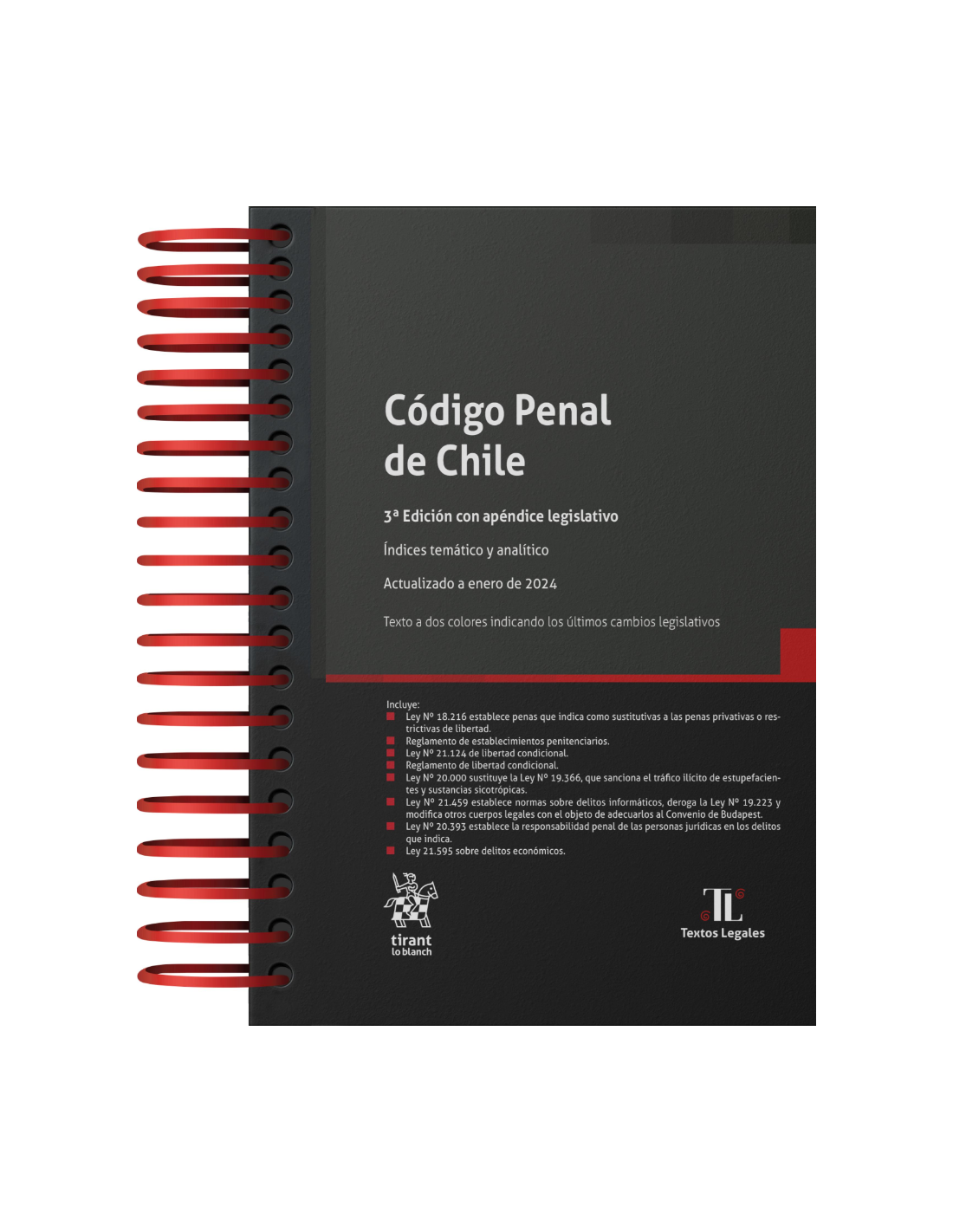 CÓDIGO PENAL DE CHILE 2024 TIRANT LO BLANCH