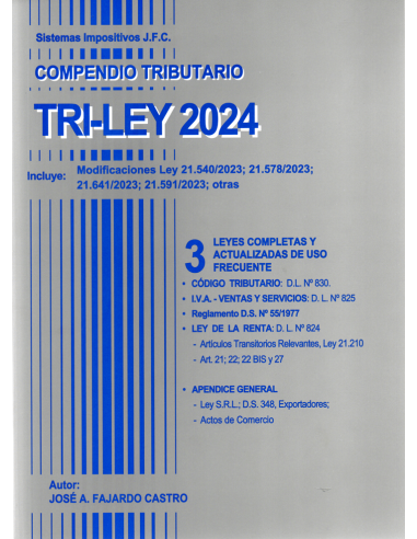 TRI-LEY 2024 – COMPENDIO TRIBUTARIO