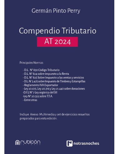 COMPENDIO TRIBUTARIO AT 2024
