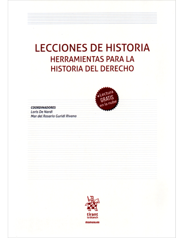 LECCIONES DE HISTORIA - HERRAMIENTAS PARA LA HISTORIA DEL DERECHO