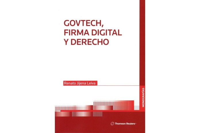 GOVTECH, FIRMA DIGITAL Y DERECHO
