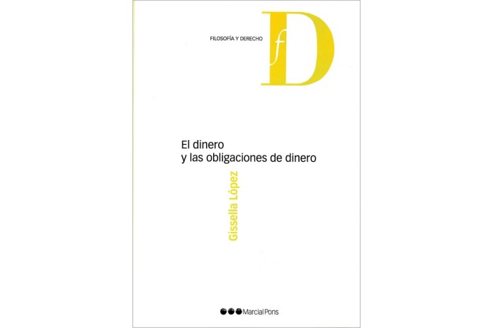 EL DINERO Y LAS OBLIGACIONES DE DINERO