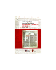 ESTUDIOS HISTÓRICOS - EL DERECHO CANÓNICO EN CHILE - SIGLO XIX