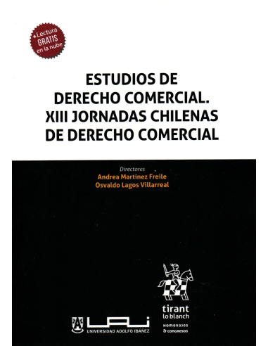 ESTUDIOS DE DERECHO COMERCIAL - XIII JORNADAS CHILENAS DE DERECHO COMERCIAL