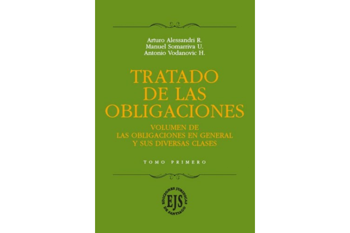 TRATADO DE LAS OBLIGACIONES - 3 Tomos