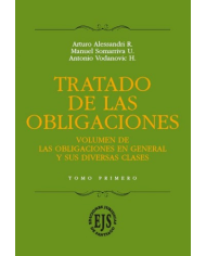 TRATADO DE LAS OBLIGACIONES - 3 Tomos