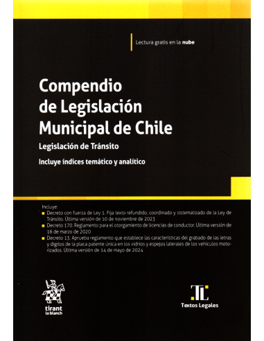 COMPENDIO DE LEGISLACIÓN MUNICIPAL DE CHILE - LEGISLACIÓN DE TRÁNSITO