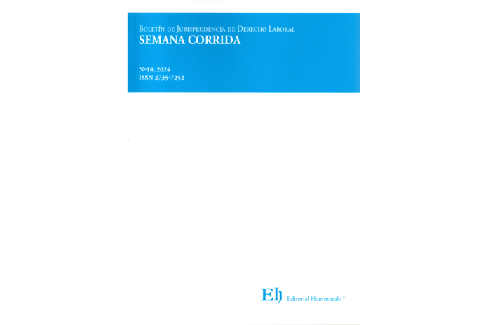 BOLETÍN DE JURISPRUDENCIA DE DERECHO LABORAL N°18 - SEMANA CORRIDA