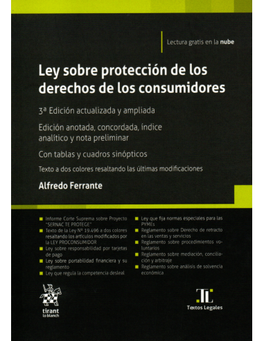 LEY SOBRE PROTECCIÓN DE LOS DERECHOS DE LOS CONSUMIDORES