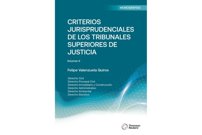 CRITERIOS JURISPRUDENCIALES DE LOS TRIBUNALES SUPERIORES DE JUSTICIA - VOL II