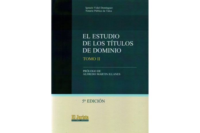 EL ESTUDIO DE LOS TÍTULOS DE DOMINIO - 2 Tomos